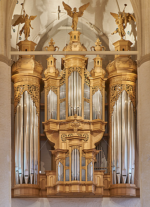 Große Orgel in der Hauptkirche St. Katharinen
