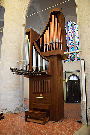 Chororgel in der Hauptkirche St. Katharinen
